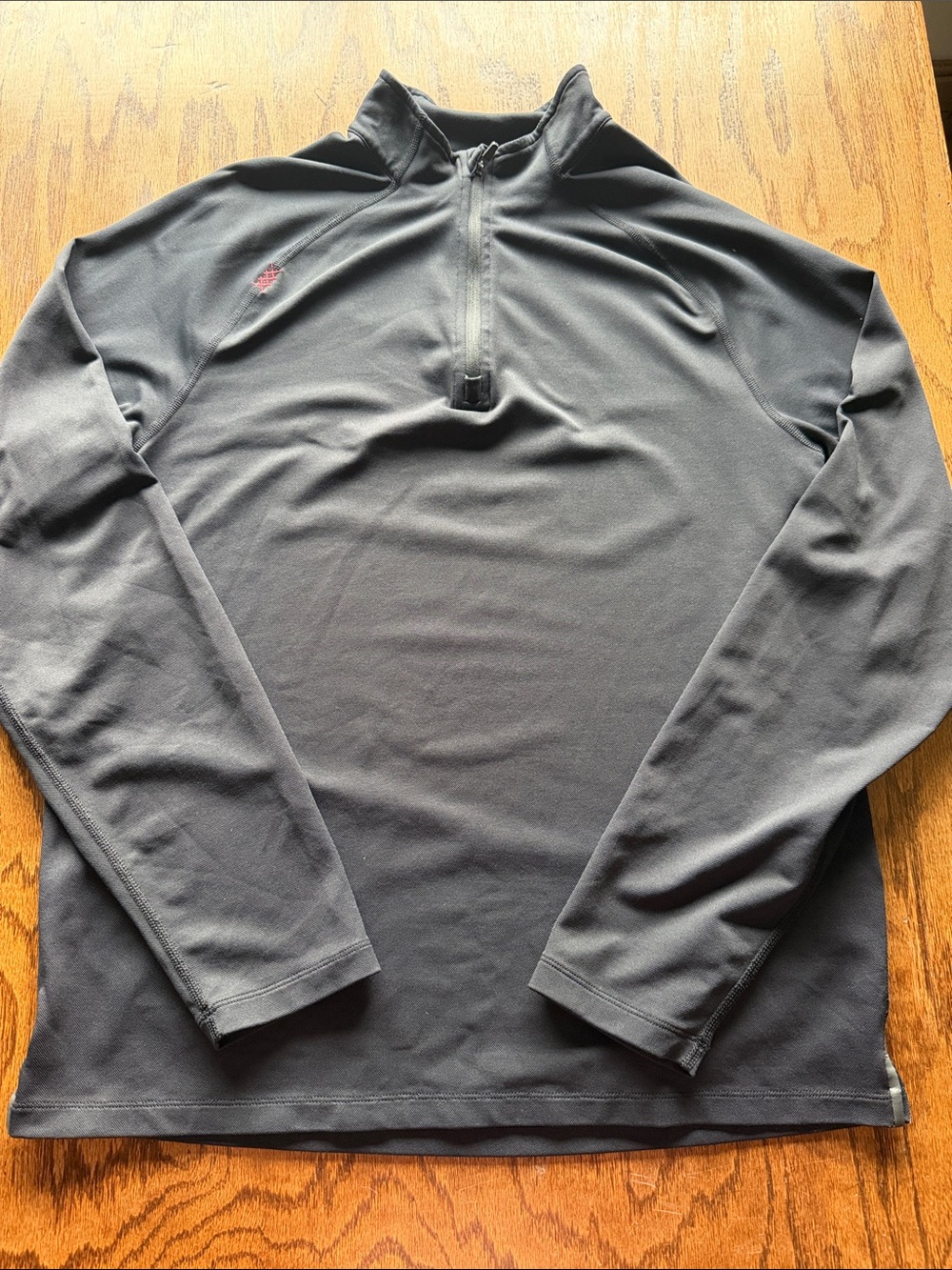 RHONE Men's Black Quarter-Zip Lightweight Pullover